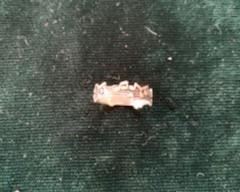 $10  Small sterling musical notes ring