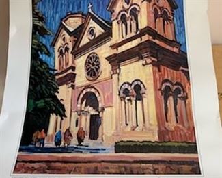 $25  Scarce signed Robert Daughters poster