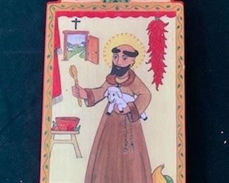 $20   San Pasqual retablo (museum reproduction)