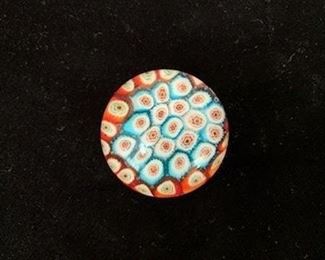 **Now $10** $20 Vintage Italian millefiori paperweight , 1 1/2"