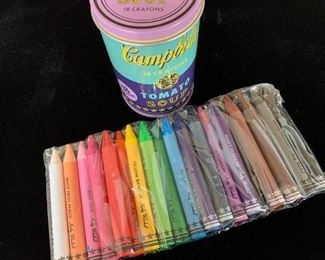 $15 SF MOMA Andy Warhol crayons, new