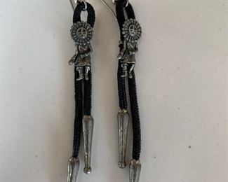 $40 Sterling 'bolo' earrings