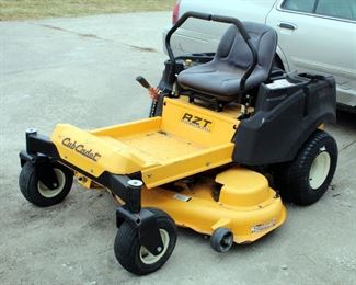 Cub Cadet RZT Gas Powered Zero Turn Mower With 50in Deck And Kohler Courage 725 CC Motor, Unknown Hours