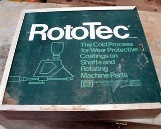Rototec Shaft Repair Tool, Model 1A (MS-233), In Carrying Case