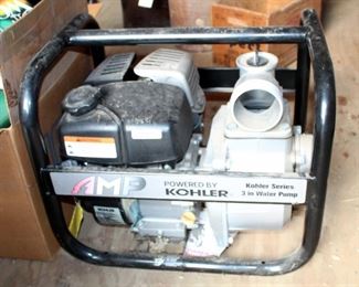 Kohler Series 3-in-1 Gas Powered Portable Water Pump, Model RH265