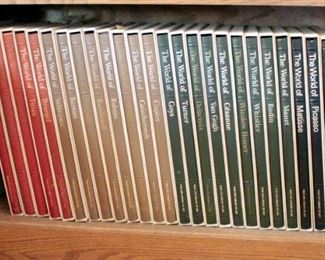 Vintage Time Life Library Of Art, "The Worlds Of" Picasso, Van Gogh, Goya, And More, 26 Volumes 