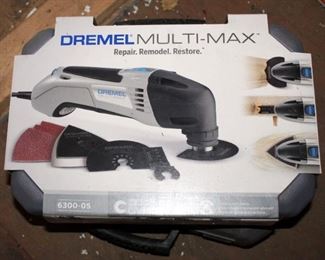 Dremel Trio 6800 And Dremel Multi-Max Rotating Tools, Each Like New In Carrying Case
