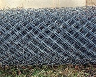 4ft Chain Link Fence Roll, Unknown Length