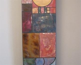 Metal Quilt Art by Kim Eubank.