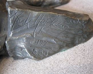 Mark Hopkins Bronze. 499/550.