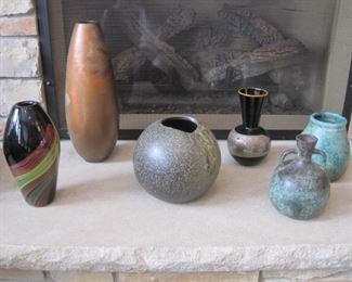Art Pottery and Glass.