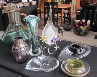 Blenko, Oreffors, Swarovski etc.