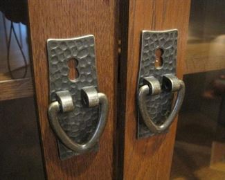 Amish Double Door Mission Bookcase.