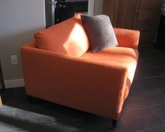 Chair and a Half by Crate and Barrel.