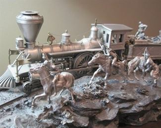 Chilmark Pewter: Attack on the Iron Horse, by Michael Boyett.