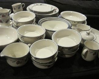 Lenox Poppies on Blue.