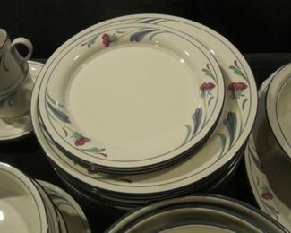 Lenox Poppies on Blue.