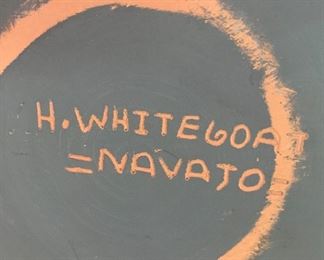 H. Whitegoat Navajo Pottery 