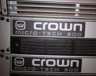 Crown Macro Tech 600 Amplifier