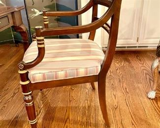 Pair of handmade chairs--beautiful detail