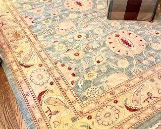 Several hand made rugs, very fine quality--no stains or damage