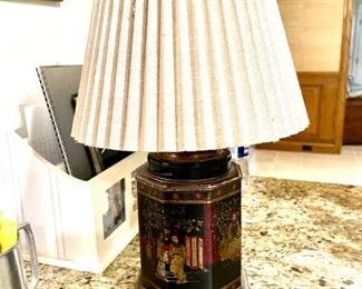 Tea Tin Lamp