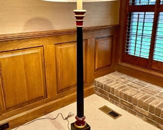Floor Lamp with Chinoiserie 