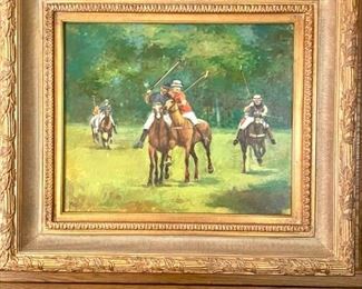 Great polo painting