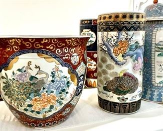 Flower pots and vases