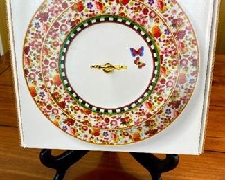 Lot 4830. 40.00  Lenox Melli Mello, "Isabelle Floral" 2 tiered server. Brand New In box. 10.5"	Diameter. Additional Lenox Melli Mello pieces Lot 4811