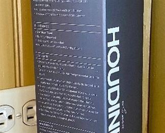 Lot 4825. $25.00.  Brand New Wine Service Set: Houdini Electric Corkscrew by Rabbit and "Corkcicle. Pour.  For Perfect Wine"		