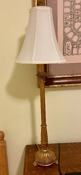 Lot 4855. $35.00. Nice Buffet Table Lamp (Sorry forgot to Measure) Approximately  24" H