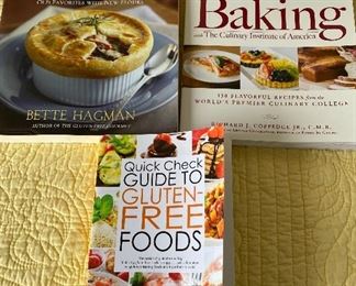 Lot 4868. $35.00 Awesome Collection of 7 Gluten-free Cookbooks. New year, New you (lol)		