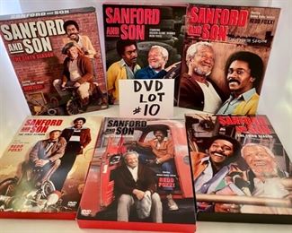 DVD Lot #10. $24.00.  Complete Set of Sanford  & Son TV Series.  A Barrel of Laughs!  "Oh, Elizabeth!"