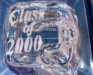 Lot 4913 $12.00  Marquis Waterford Crystal Graduation Cap Class of 2000, Made in Germany.  Quantity 29