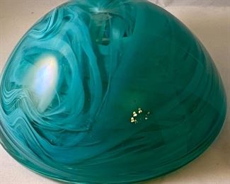 Lot 4915  $35.00. Awesome Kosta Boda Art Glass Bowl  7" Diameter and 3.25" H.  Absolutely Gorgeous!