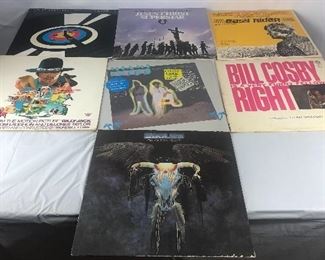 Lot 7 
Mixed vinyl records album covers have some wear $5 for bundle