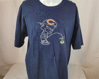 Lot 12
Vintage Bears shirt size XL green bay rivals $5