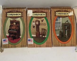 Lot 20 
Vintage bundle Chrysnbon miniature doll house furniture $12 
