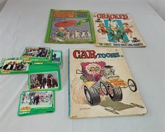 Lot 31
Vintage Grease collection cards 
VintageMagazines 
Has some wear $8 for the whole bundle