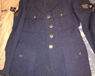 Vintage air force uniform