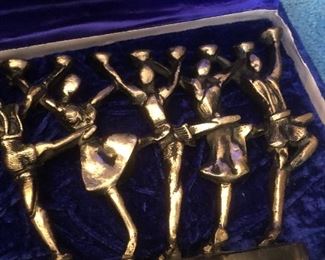 One of over 15 menorahs