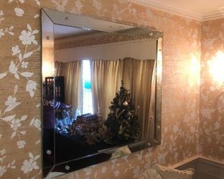 Vintage large mirror