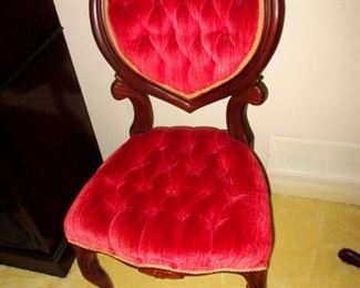 Unique Victorian heart chair