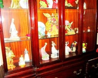 Mahogany Display Cabinet c 1840 from the Ballantine Beer Fortune Estate in Lake, Florida.