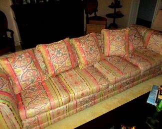 Silk Sofa in immaculate condition