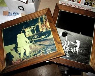 NASA First issue Moon Walk photos 1969