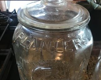 Planters Peanuts Covered Glass Jar $ 78.00