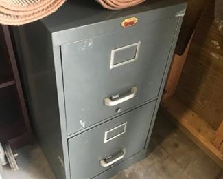 2 Drawer File Cabinet $ 34.00