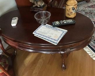 Oval Coffee Table $ 116.00